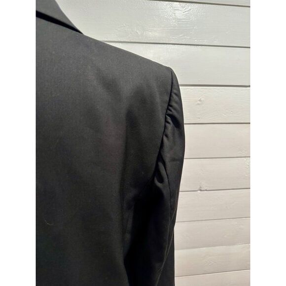 Everlane 100% Wool Classic Black Blazer Size 14 - Picture 6 of 9
